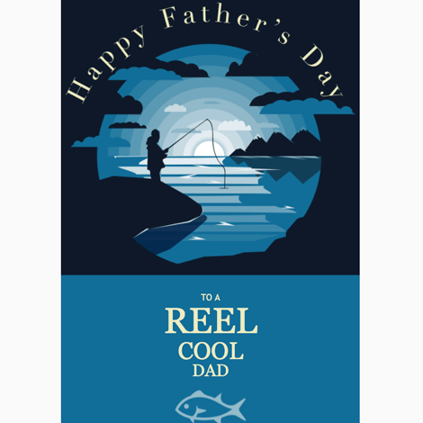 Father's Day Fishing eCard